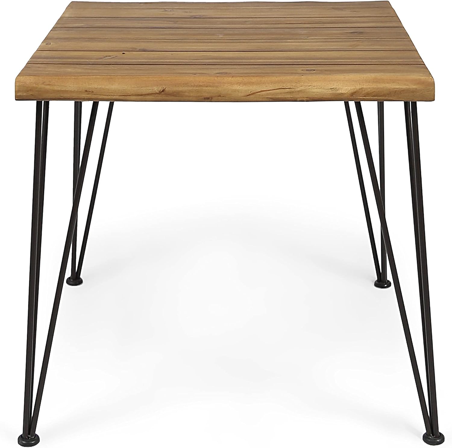 Teak Finish Acacia Wood Dining Table V3918