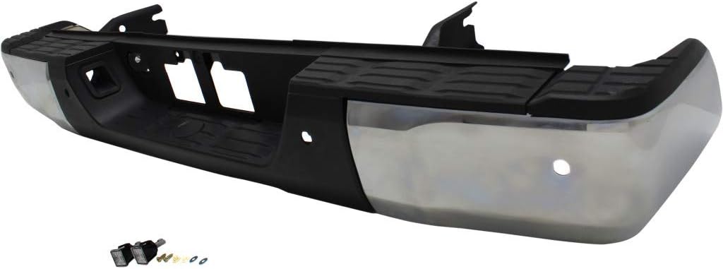 Chrome Steel Step Bumper for Toyota Tundra 2014-2019 L781