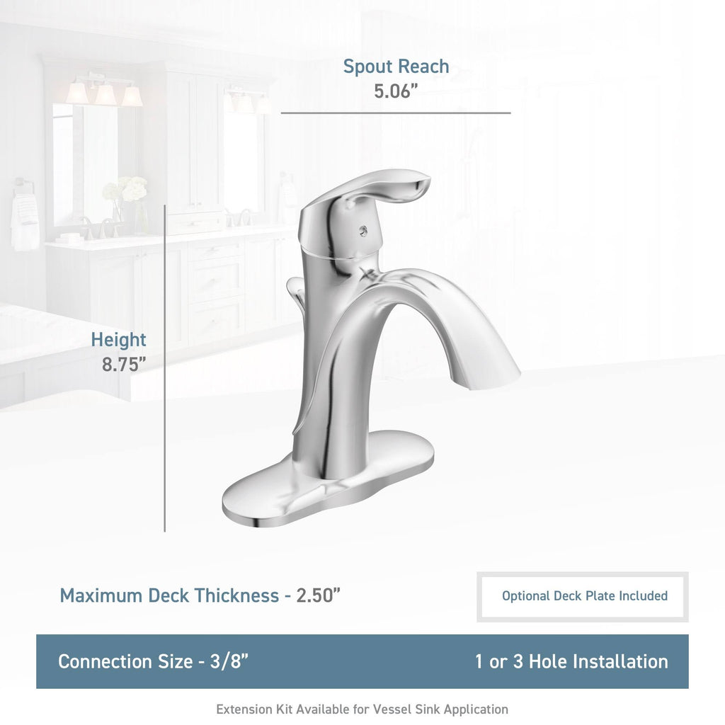 Oil Rubbed Bronze Single Handle Bathroom Faucet X676264
