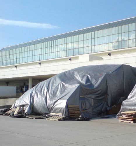 Silver Poly Tarp Y6005