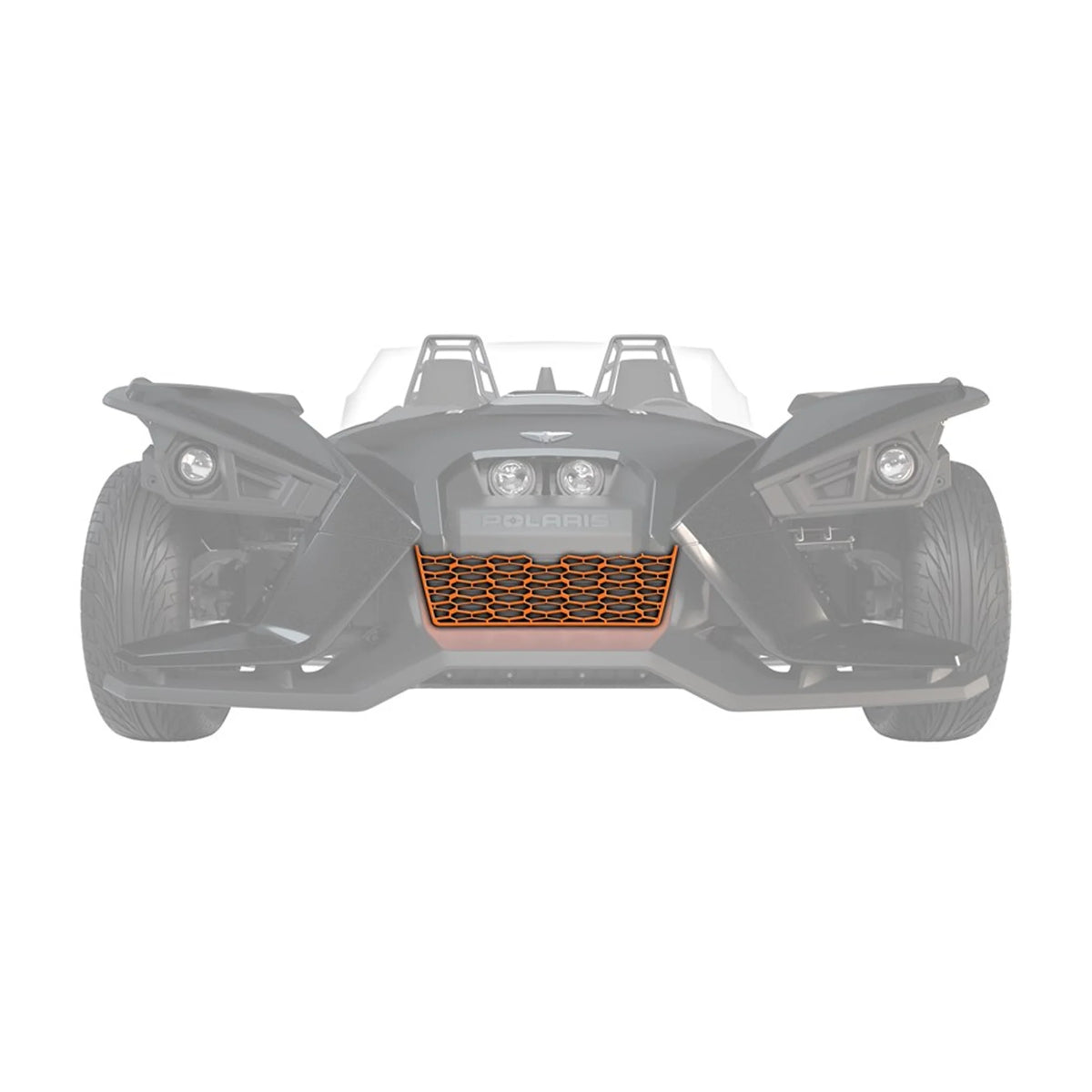 Orange Painted Front Grille J5923