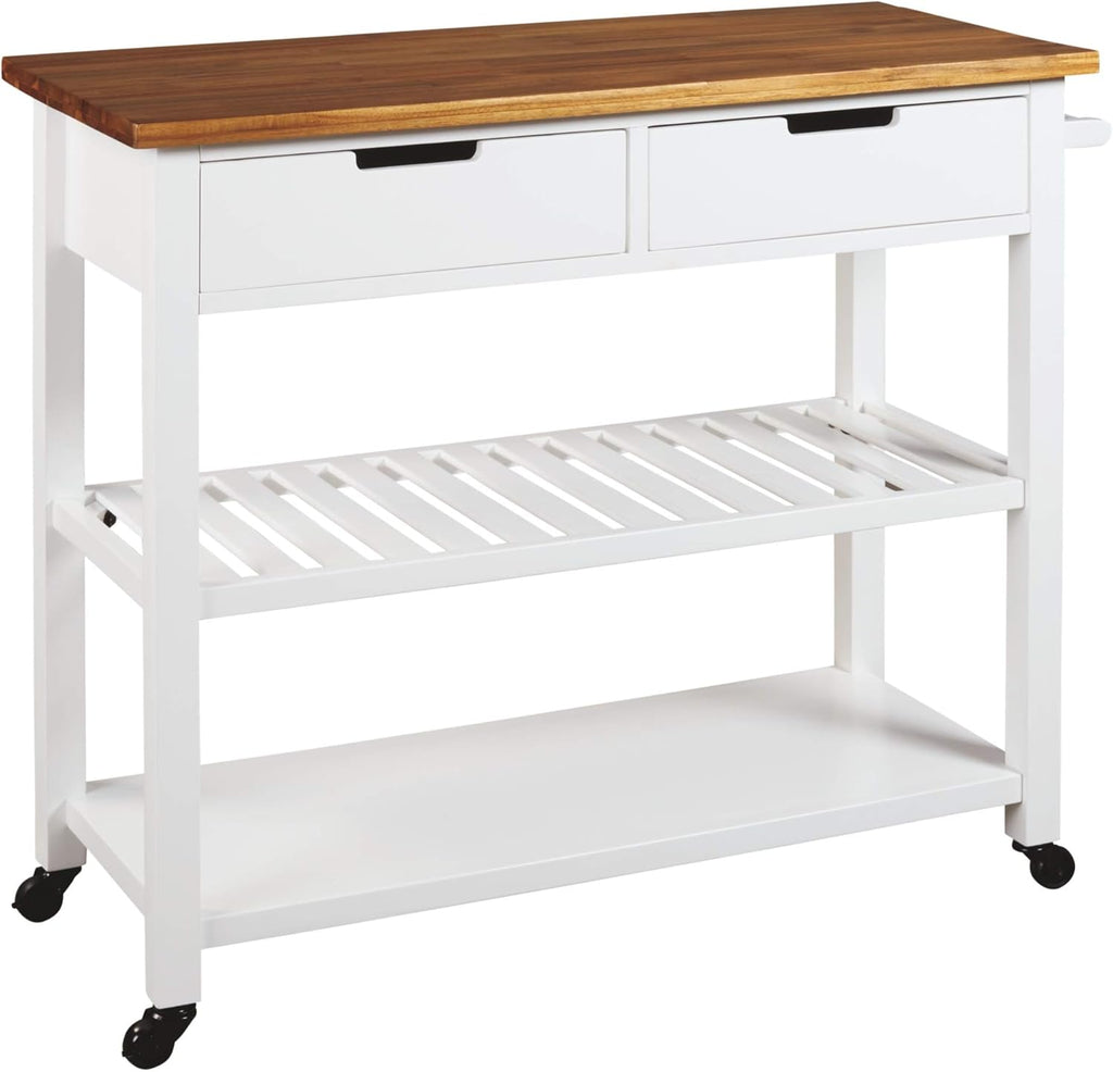 White Kitchen Bar Cart N147