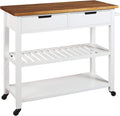 White Kitchen Bar Cart N147