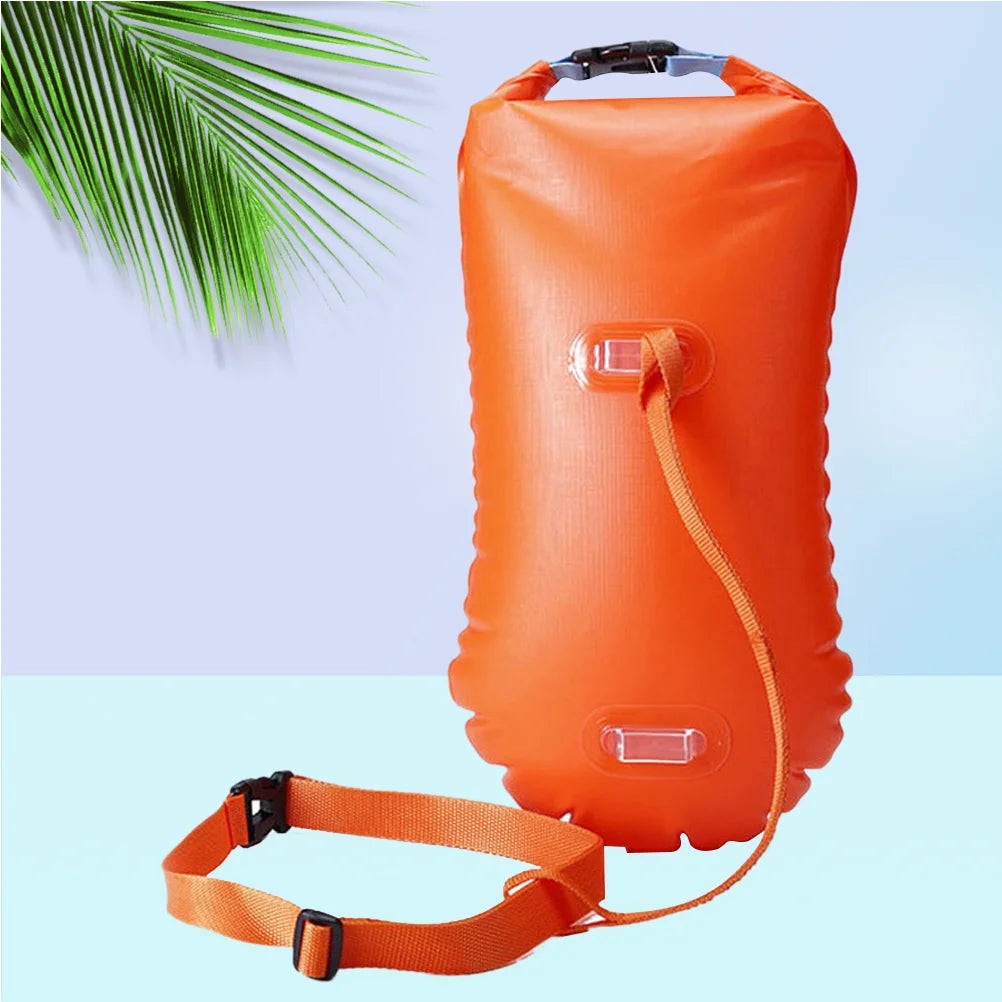 Water Open Float Swimming Floats Beach Bag Accessories Snorkel Adults Buoy Anchorswimmers E552