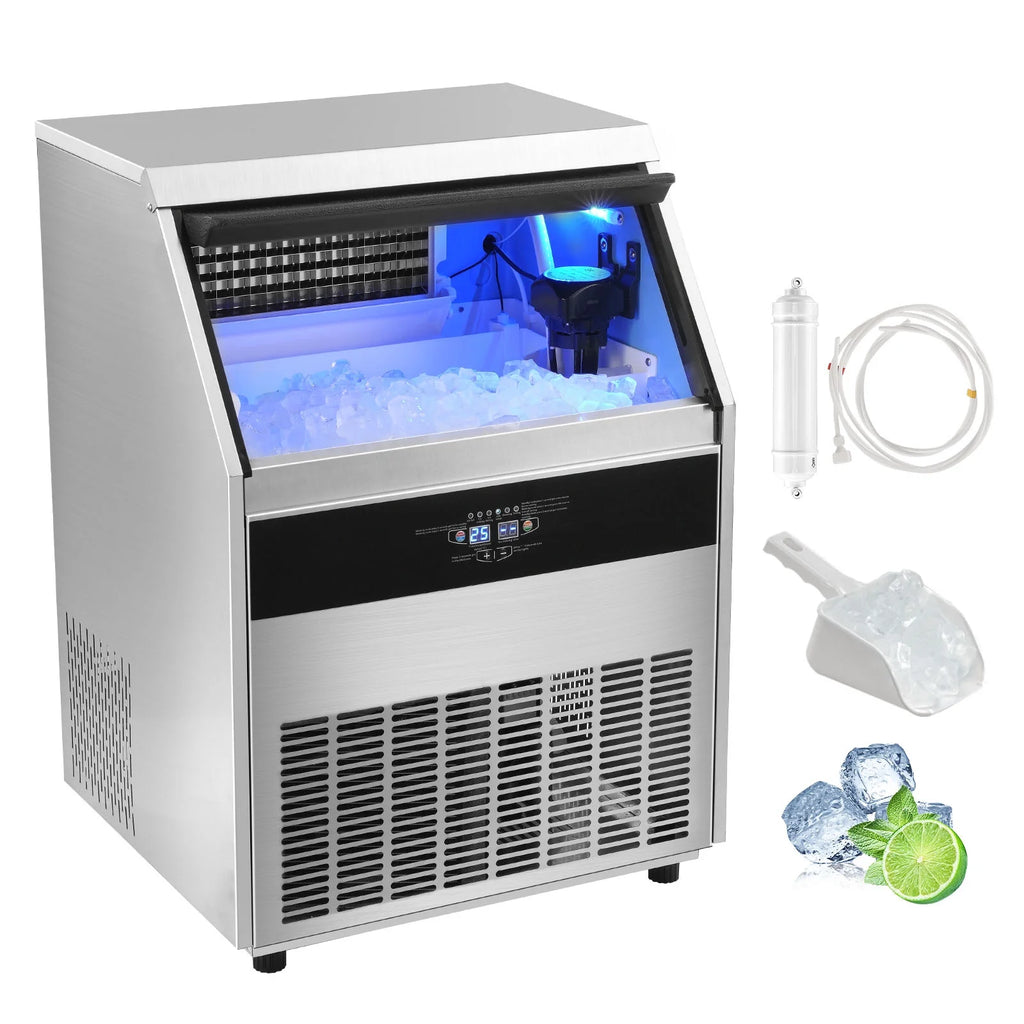 Commercial Ice Maker Freestanding Cabinet Machine 330lbs/24H Z476