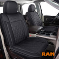 Black 2 pcs Ram Seat Covers O896264