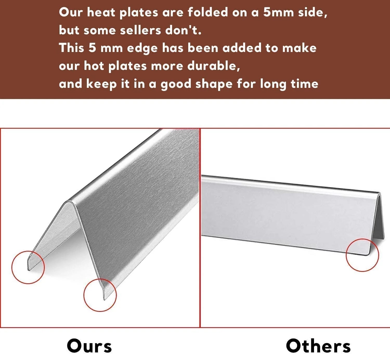 9 pcs Replacement Flavorizer Bars Y3179