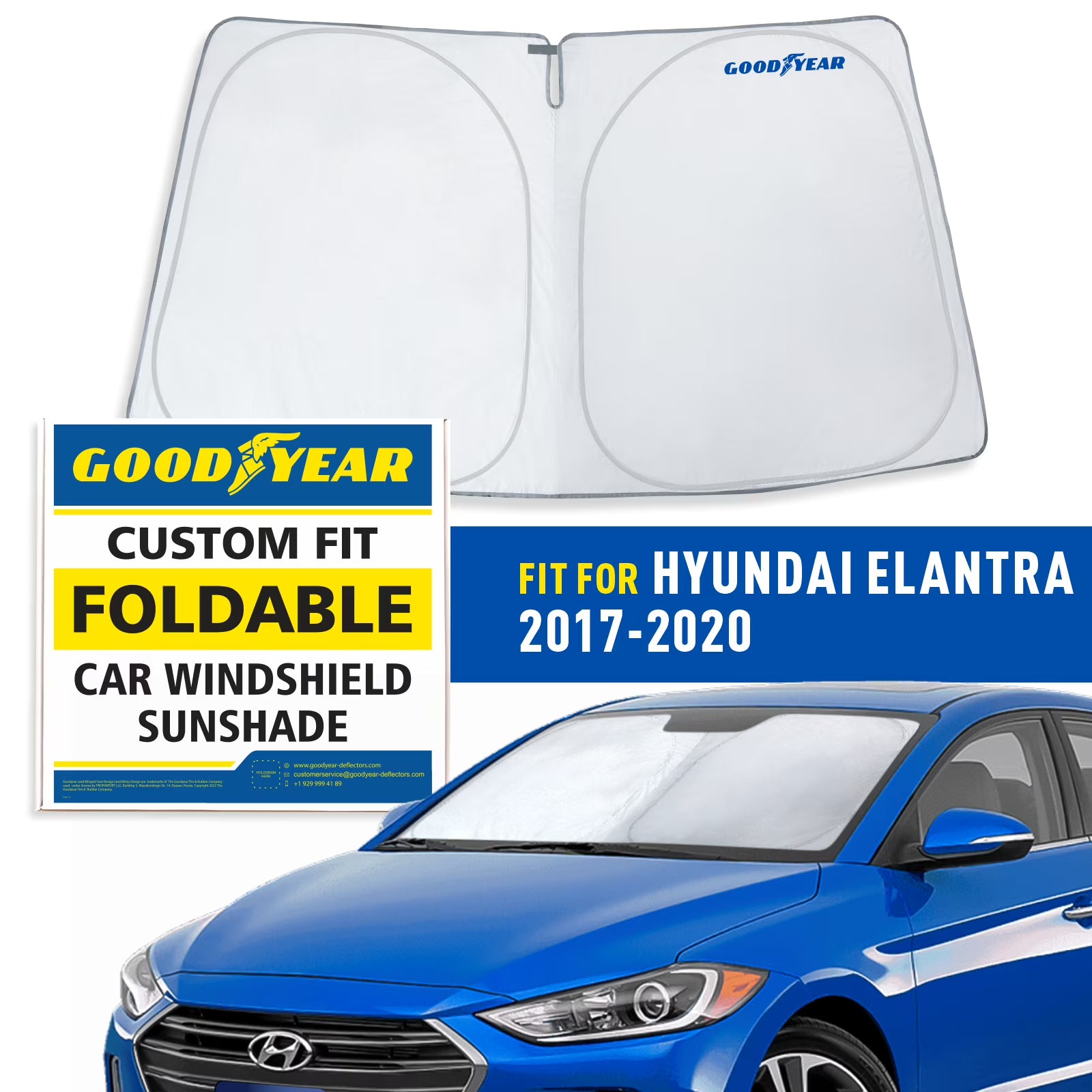 Foldable Windshield Sun Shade K5054