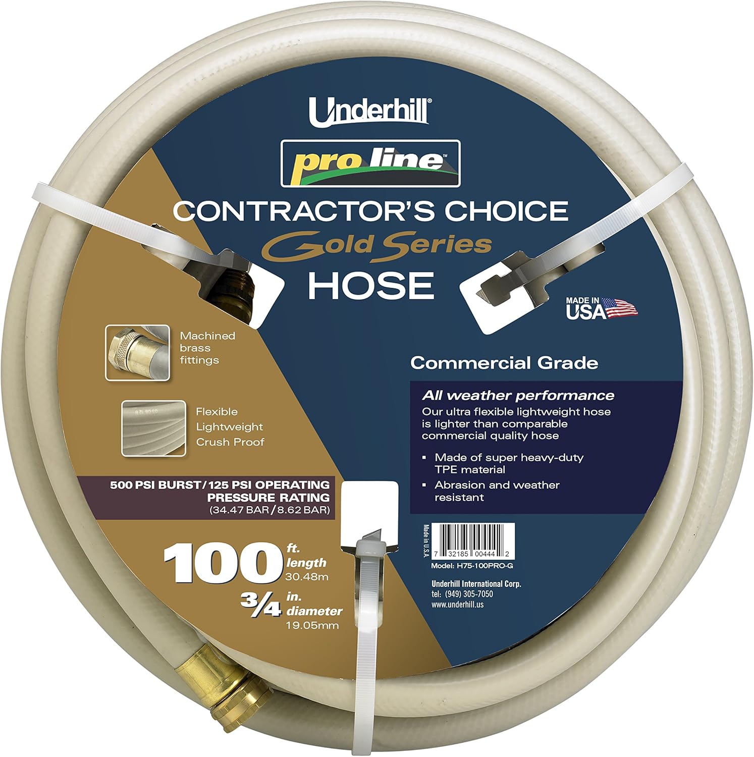 3/4" Hose, 100' Length W703