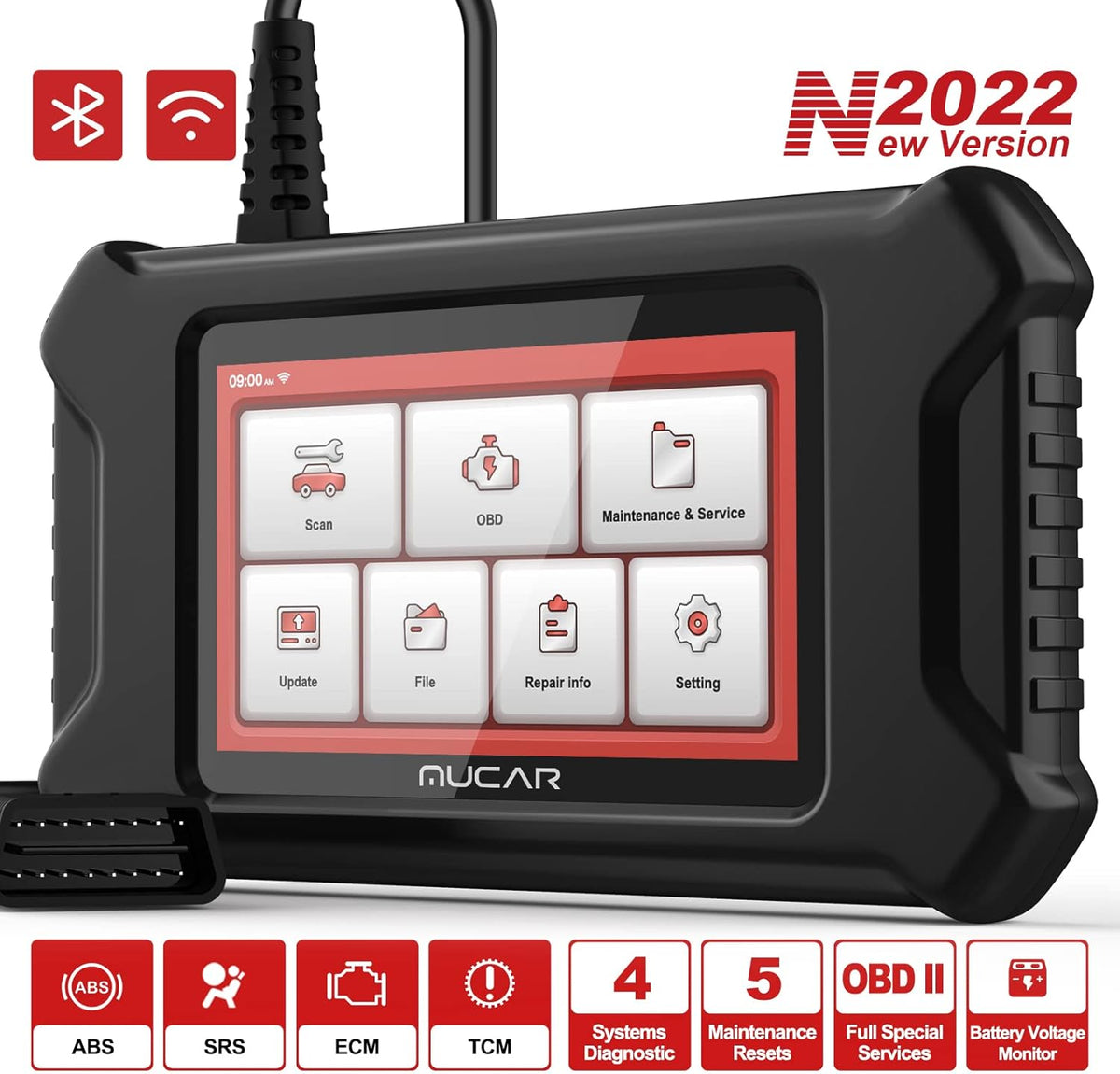 OBD2 Scanner Diagnostic Tool with 4 Systems Reset S339