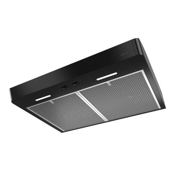 Black Under Cabinet Range Hood D44341