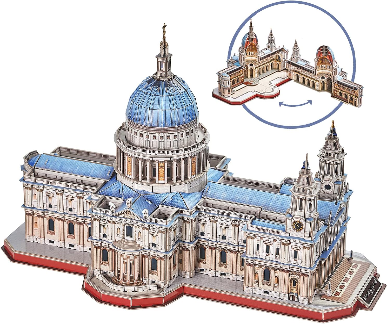 3D Puzzle Notre Dame de Paris Cathedral Model Kit, 293 Pieces S25377