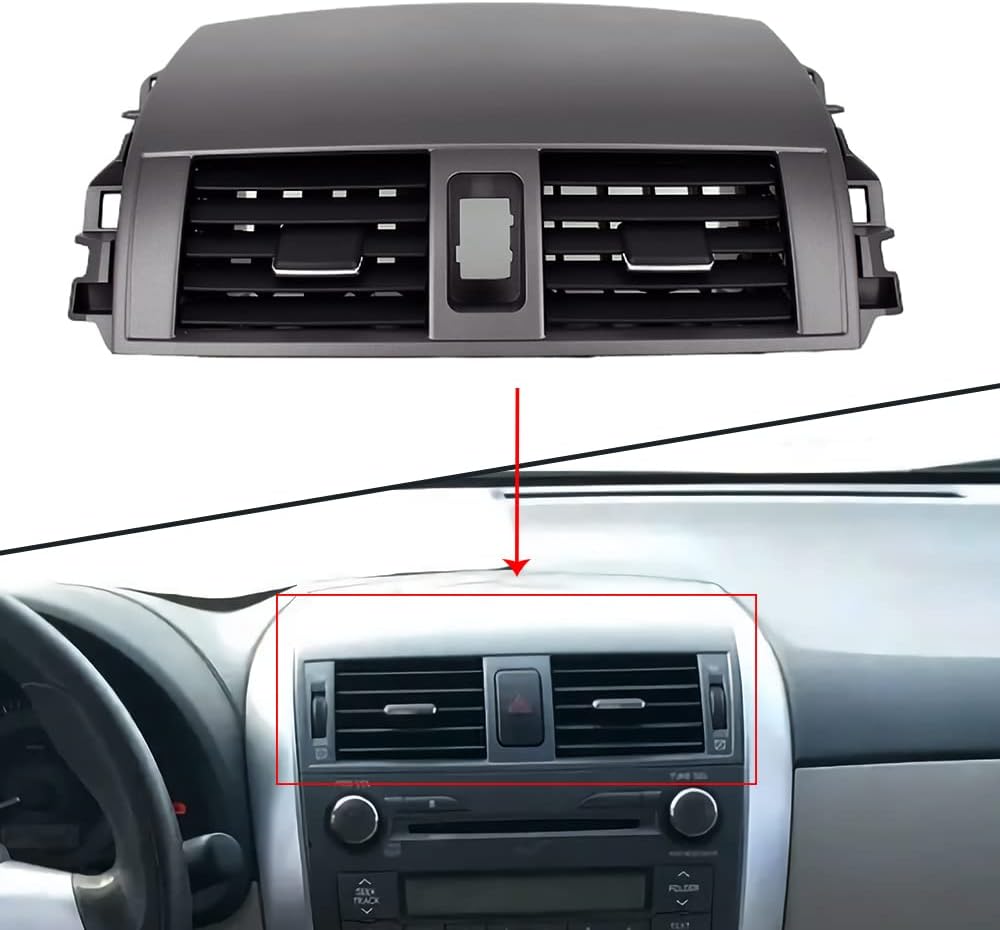 Center Dash Outlet Air Vent Panel for 2008-2013 Toyota Corolla Y10974