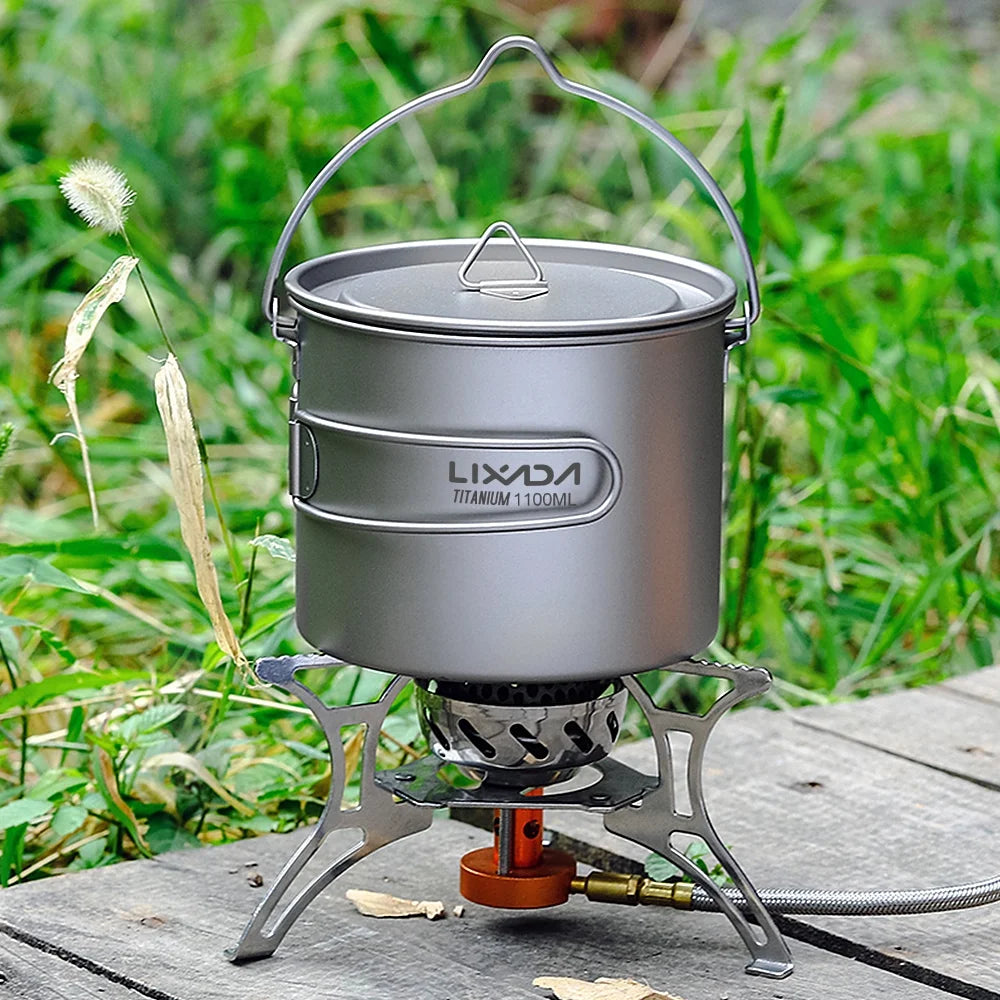 Ultralight Pot Water Mug Cup with Lid and Foldable Handle Z9227