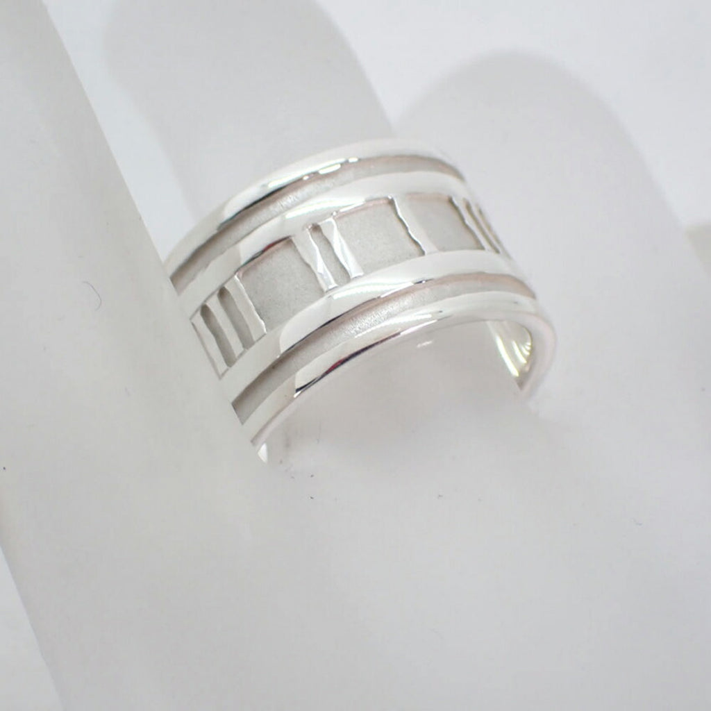 925 Atlas Wide Ring Size 13.5 L62916