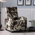 Red Barrel Studio Fabric Brown Manual Standard Recliner G634792