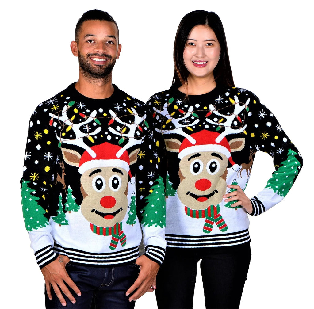 Black Ugly Christmas Sweater O720234