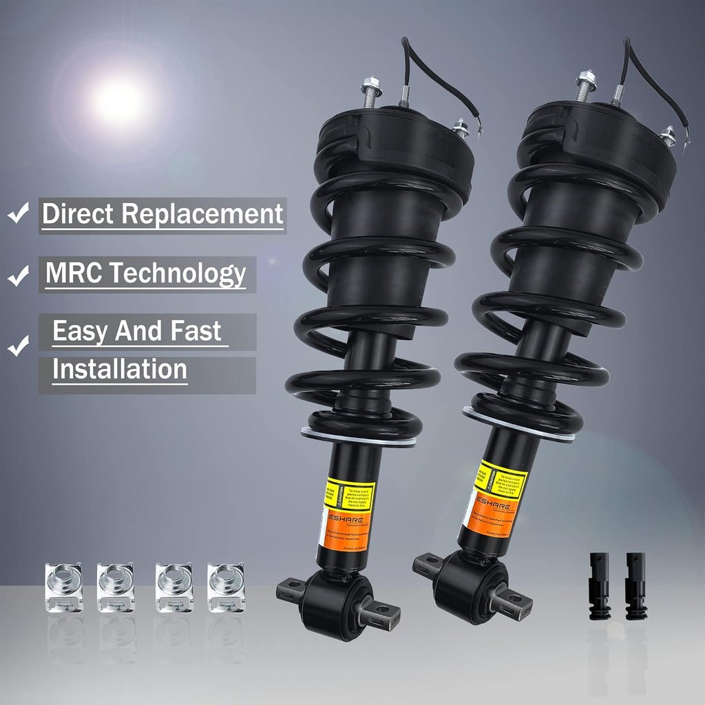 Pair Front Struts Shock Absorber with Spring Magnetic Ride Control Assy C444