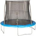 Blue 10 Foot Outdoor Trampoline with Safety Net Enclosure S700