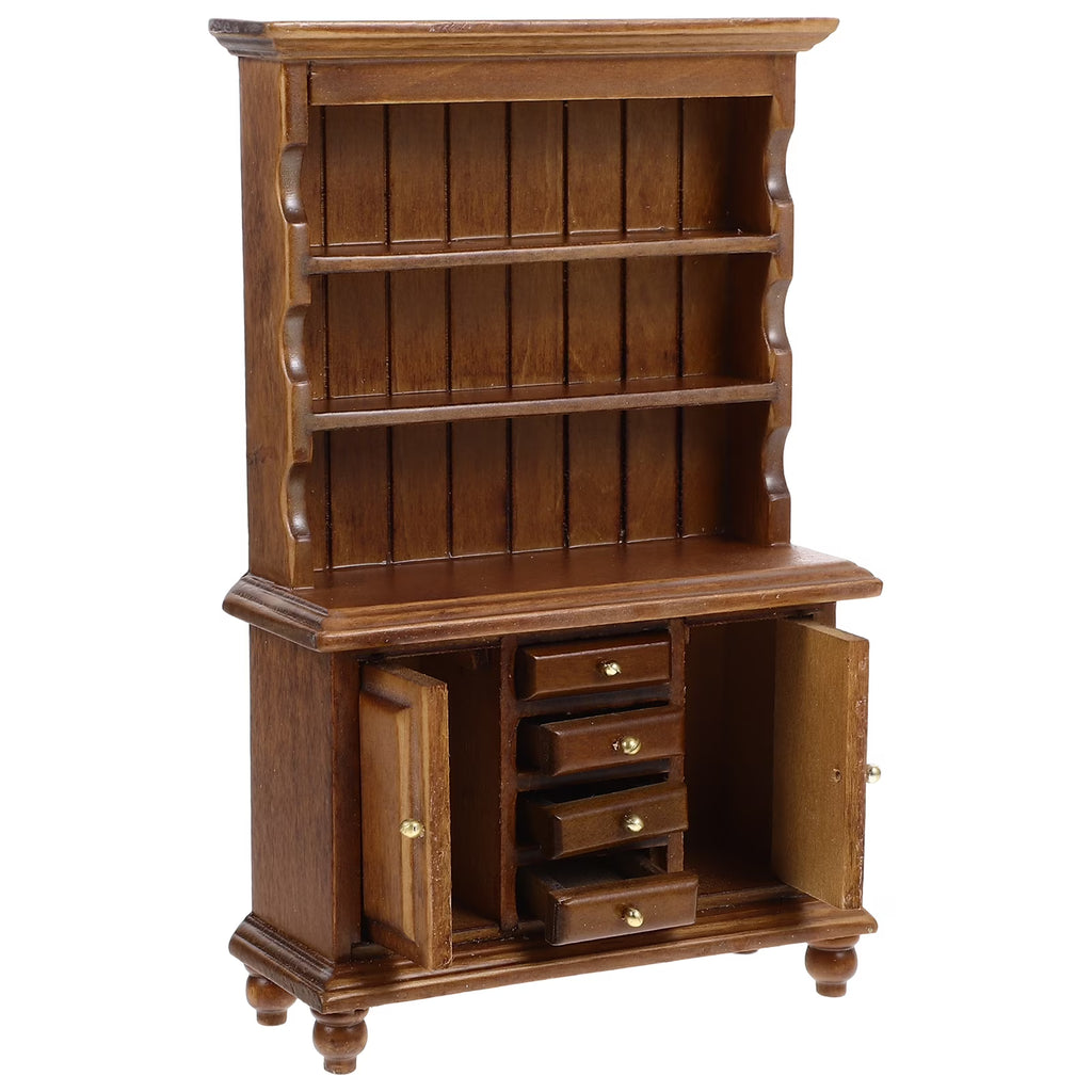 Miniature Book Shelf Doll House Furniture P8009