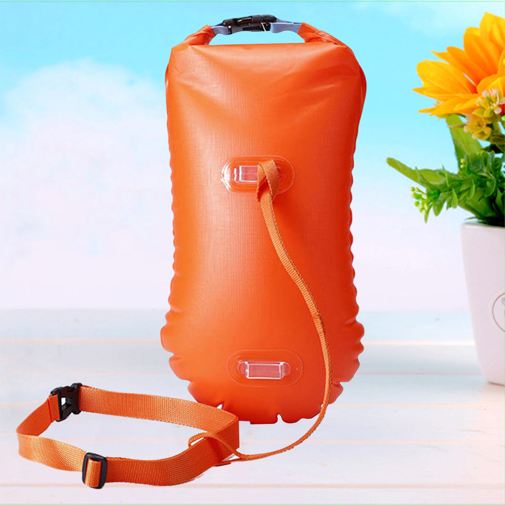 Water Open Float Swimming Floats Beach Bag Accessories Snorkel Adults Buoy Anchorswimmers E552