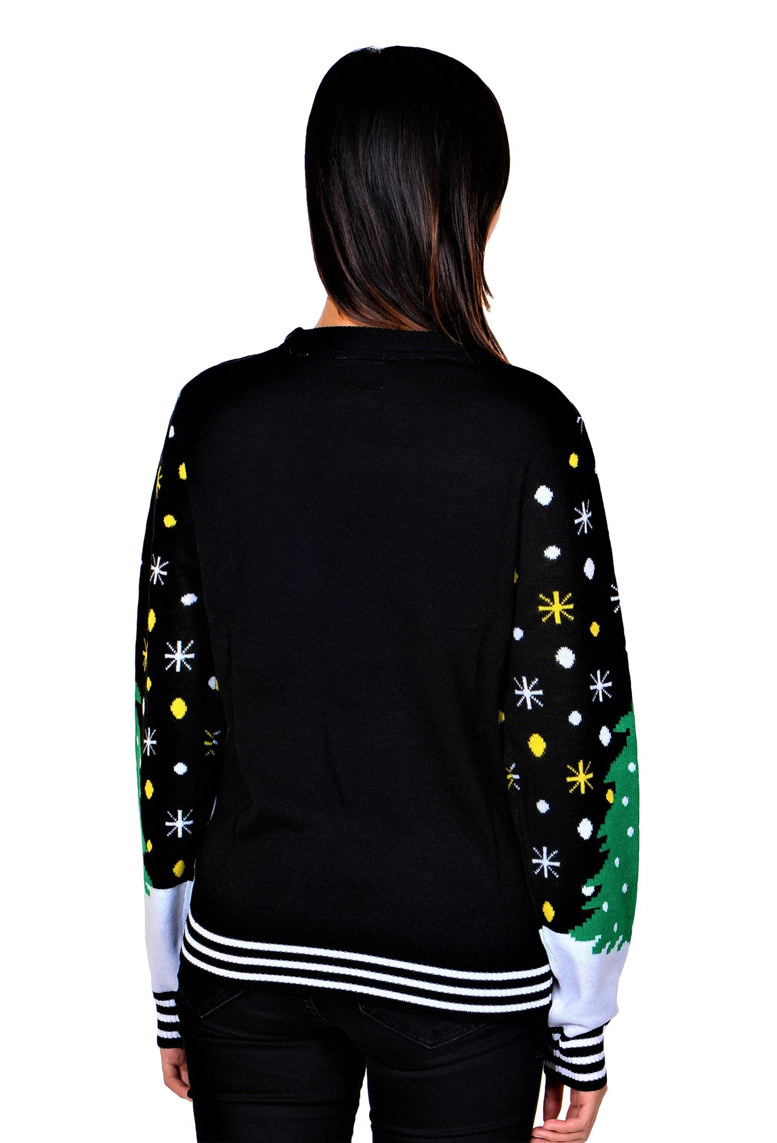 Black Ugly Christmas Sweater O720234