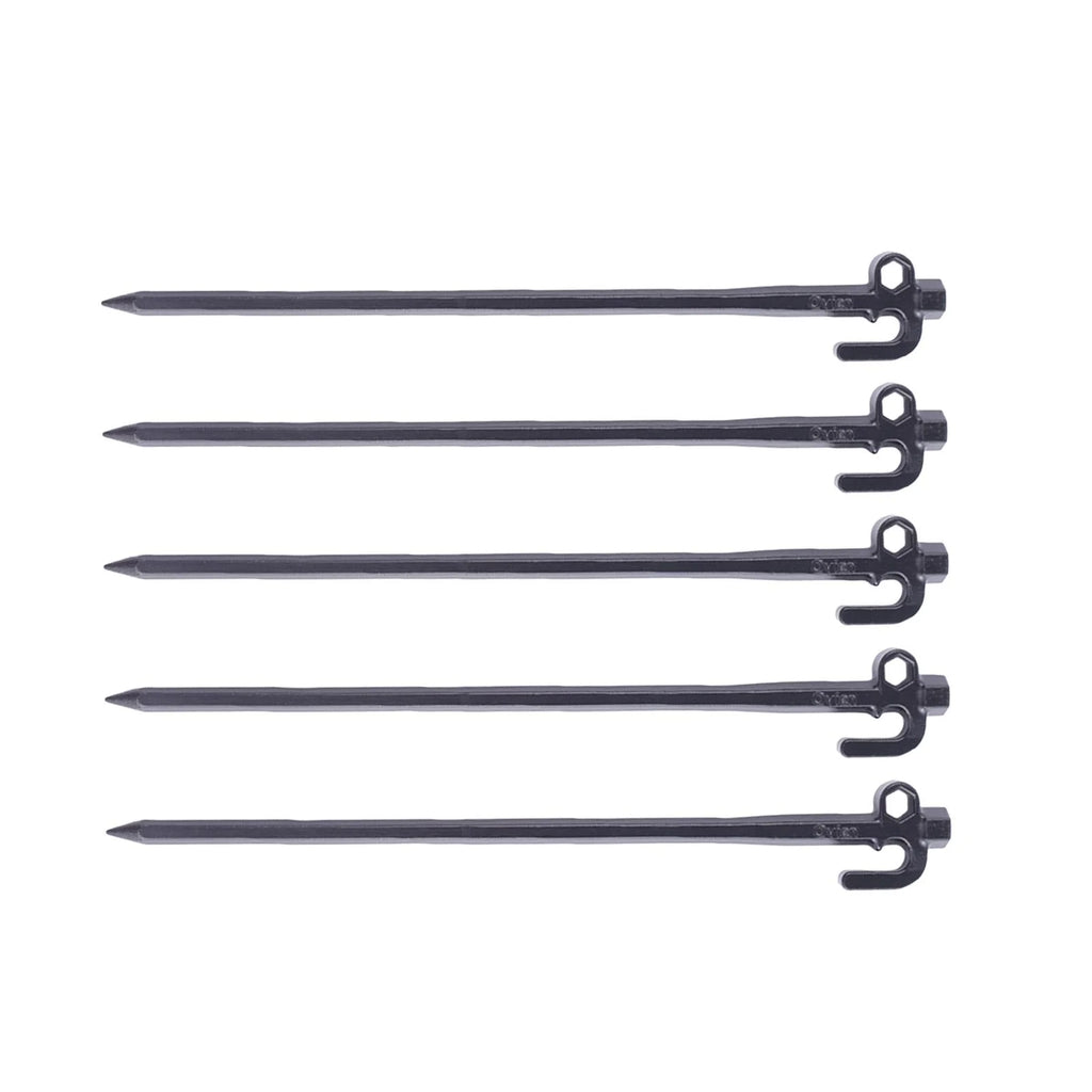 5pcs Steel Tent Stakes 30cm C334694