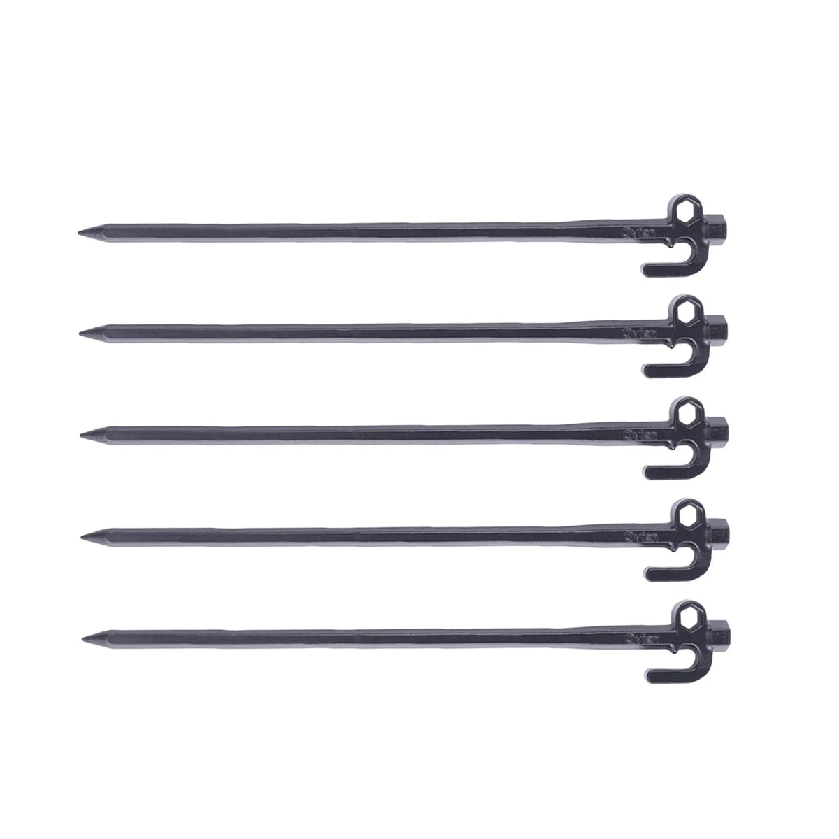 5pcs Steel Tent Stakes 30cm C334694