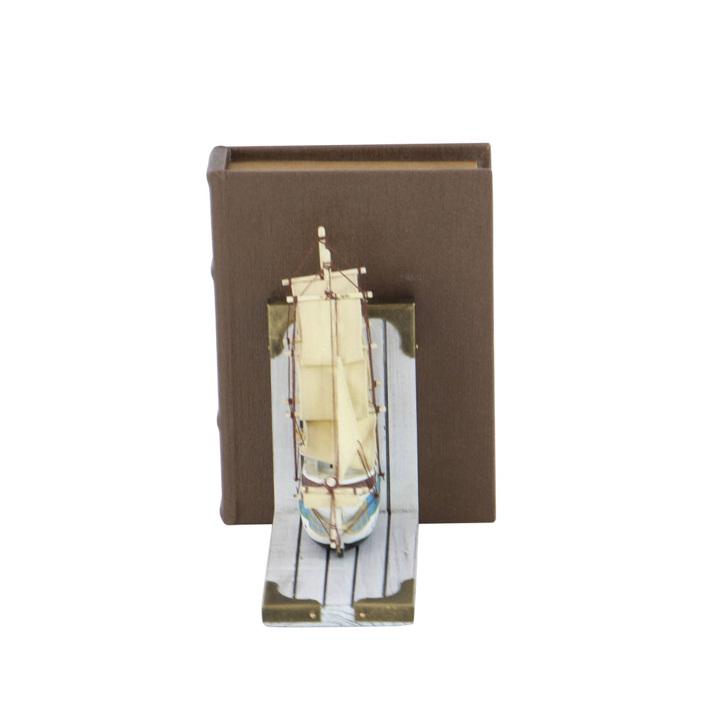 Nautical Trade Ship Book Ends E844958