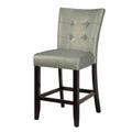 Gray Wood High Chair Set of 2 Q35327