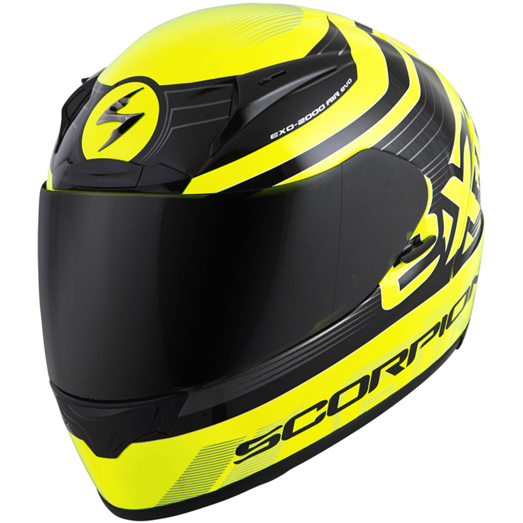 Black/Neon Full-Face Helmet R73580