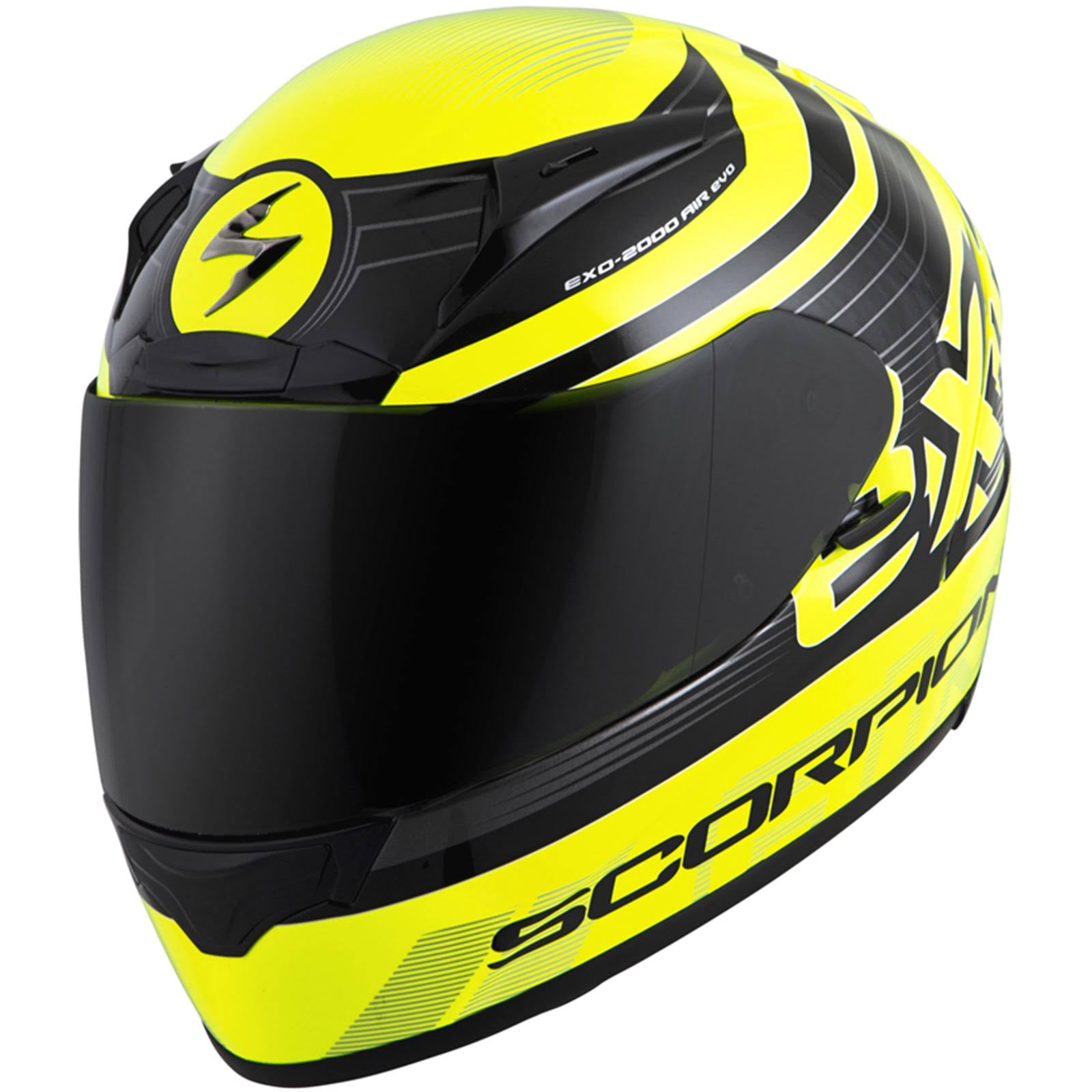 Black/Neon Full-Face Helmet R73580