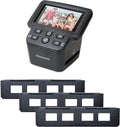 22MP Film Scanner with 5 Display, Converts 35mm/126/110/Super 8 Film & Slides into Digital Photos J813