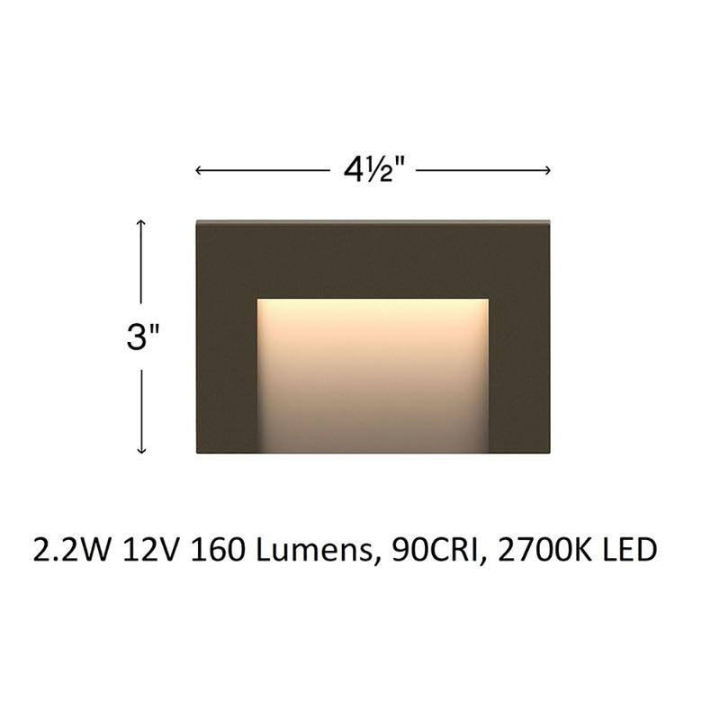 Bronze LED Landscape Taper B471