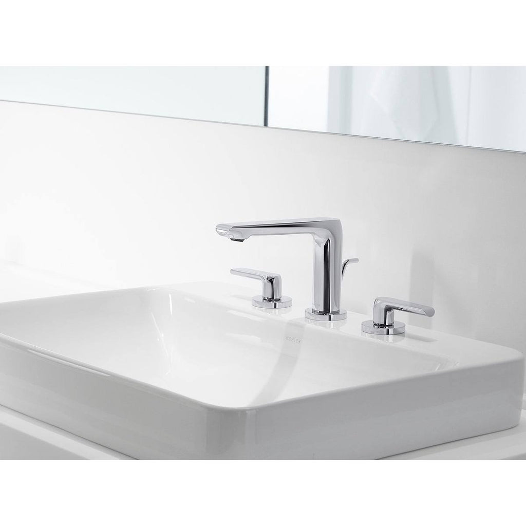 Matte Black Bathroom Sink Handles with Lever Design L769