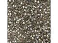 Silver Lined Light Taupe Alabaster 11/0 Seed Beads G7692