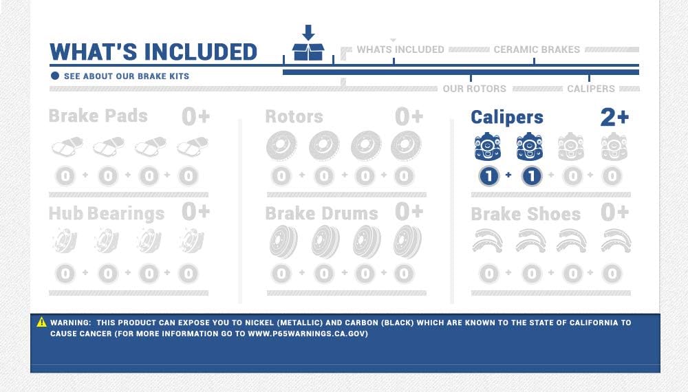 Premium Grade Semi-Loaded Caliper Assembly Pair Set J535716