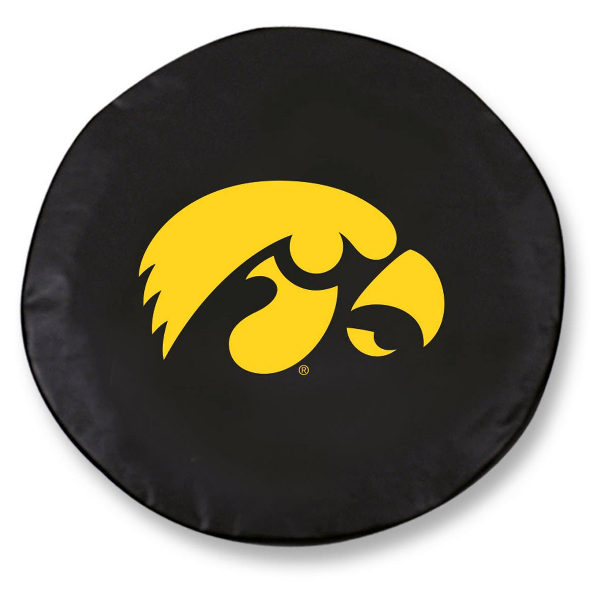 Black Vinyl Fitted Spare Car Tire Cover Y5484
