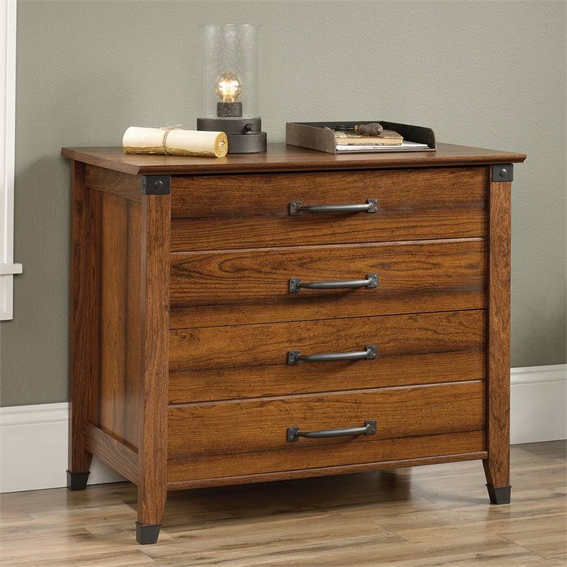 Washington Cherry Lateral File Cabinet Q91405