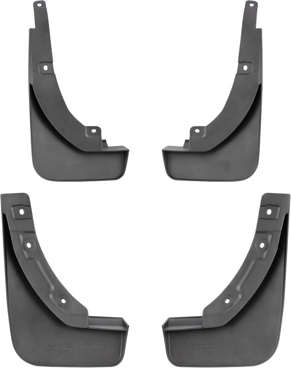 Set of 4 Front and Rear Mud Flaps Splash Guards for Ford Escape 2020 2021 Sport Utility Mud Guard Set N795509