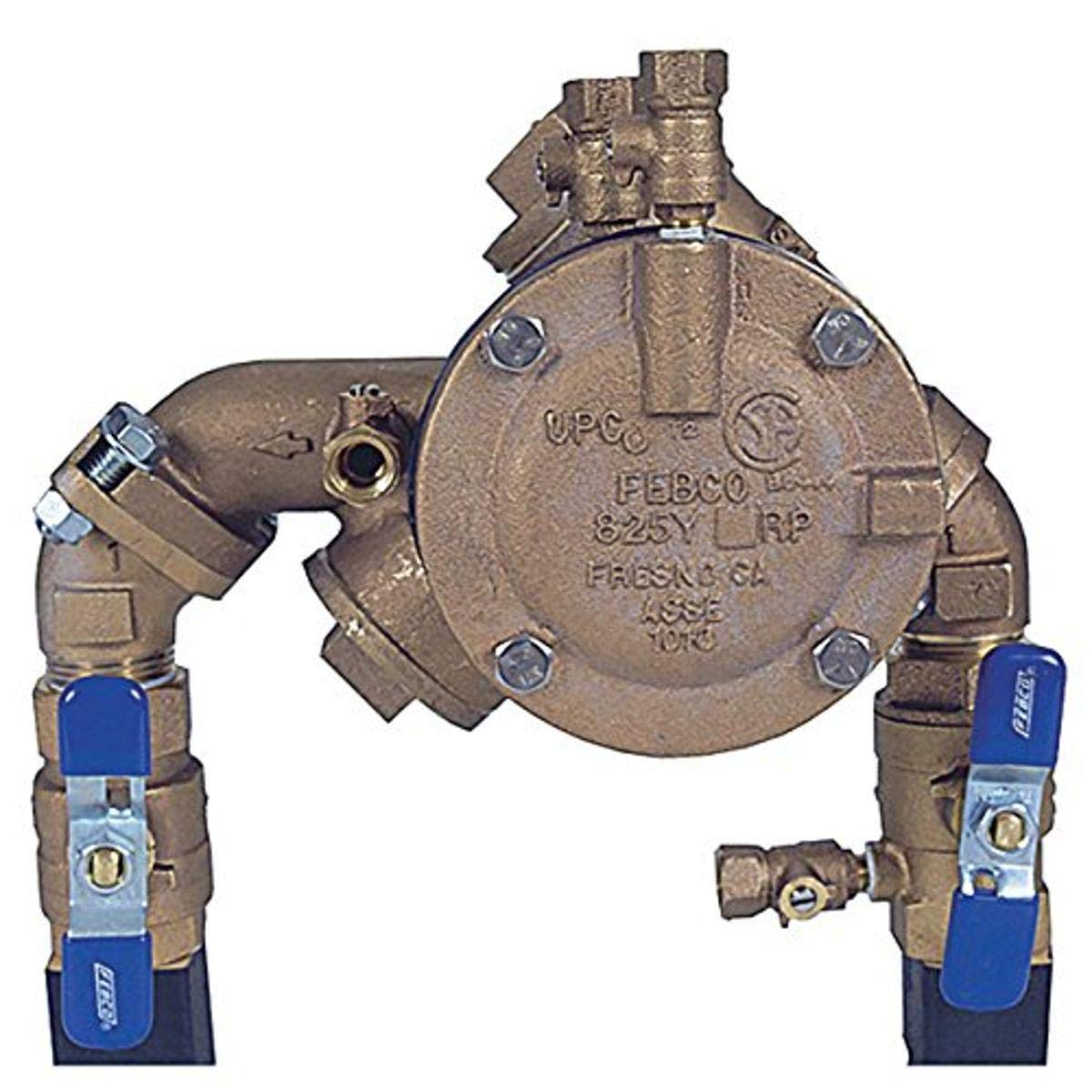 Angled Union Quarter Turn Shutoff Reduced Pressure Assembly, 1" A995