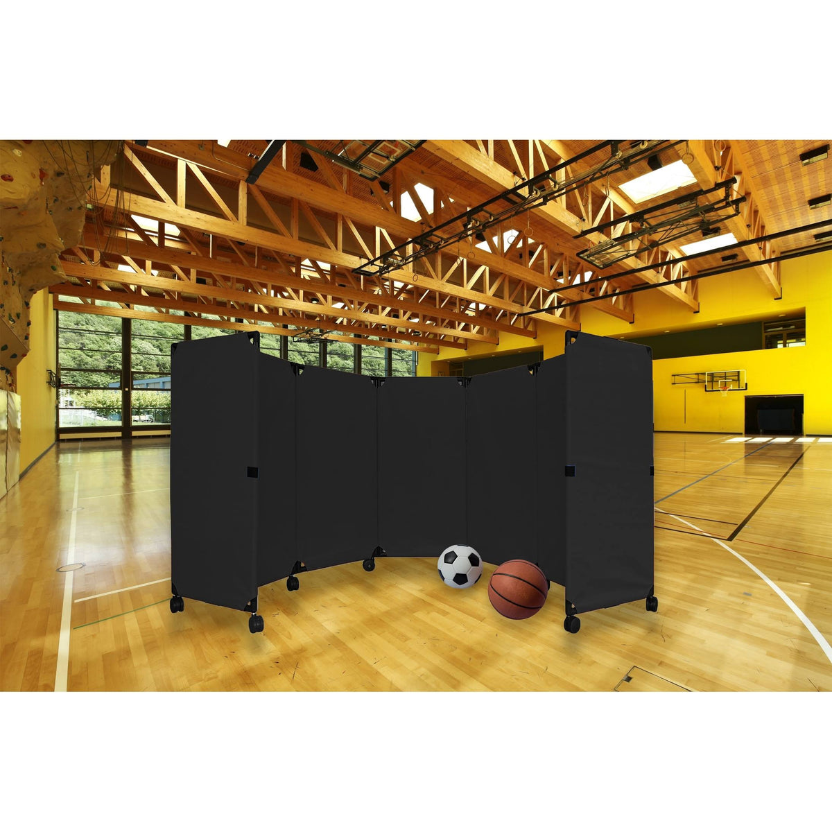 Blue Folding Portable Partition 10x22 V346695