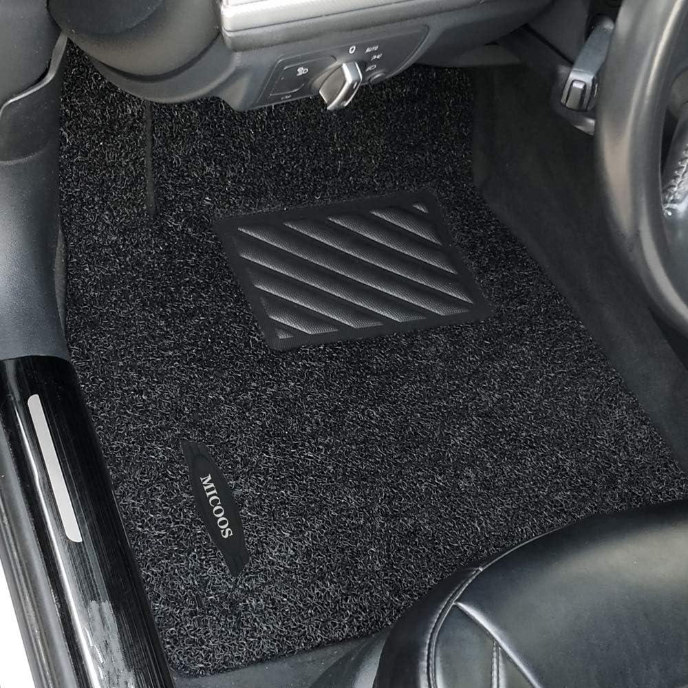 Black All Weather Heavy Duty Floor Mat Set Z909701