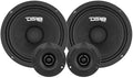 2X 6" Midrange Loudspeaker and 2X 1" Aluminum Super Bullet Tweeter with Built in Crossover A738