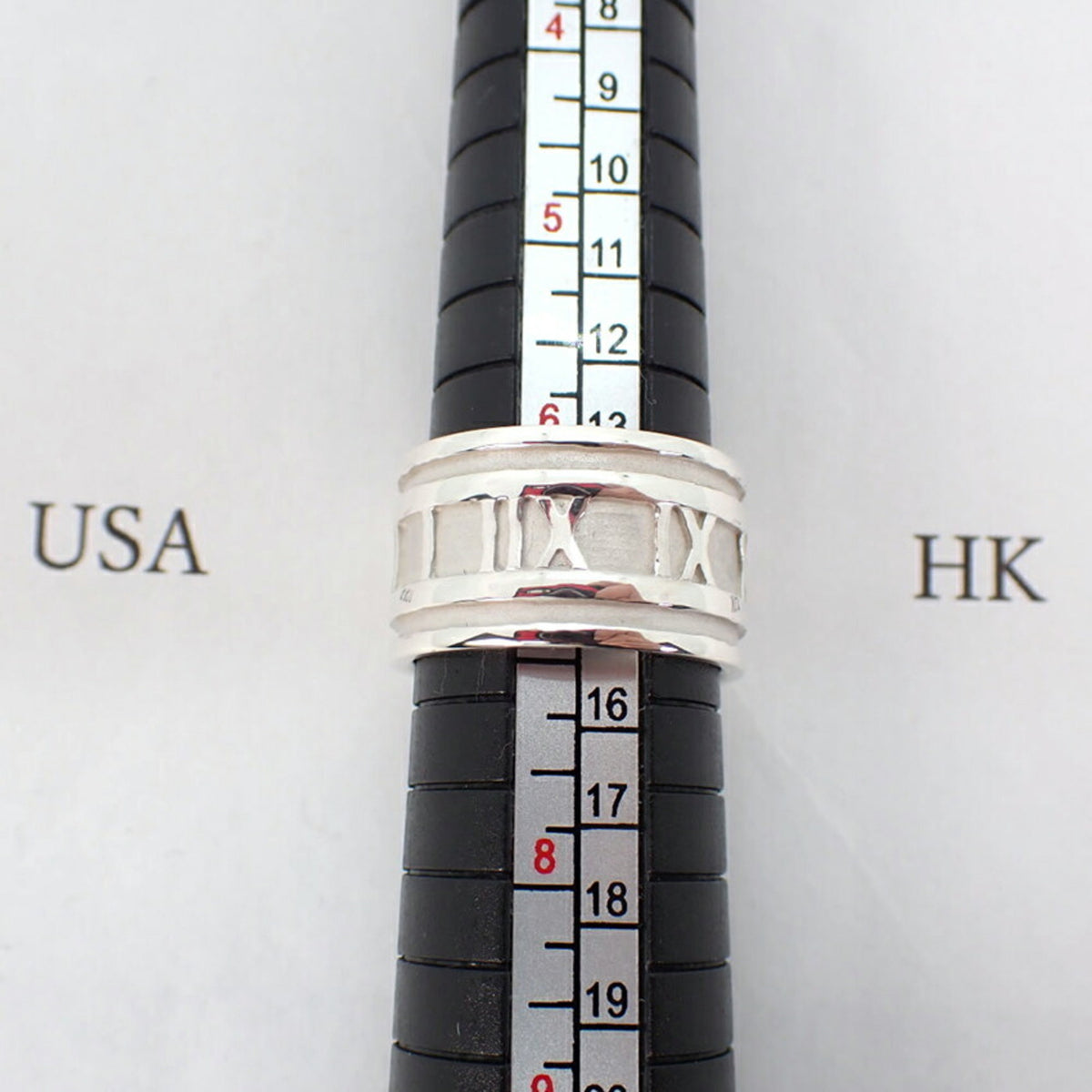 925 Atlas Wide Ring Size 13.5 L62916