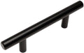 Flat Black Cabinet Hardware Bar Handle Pull 25 Pa J470
