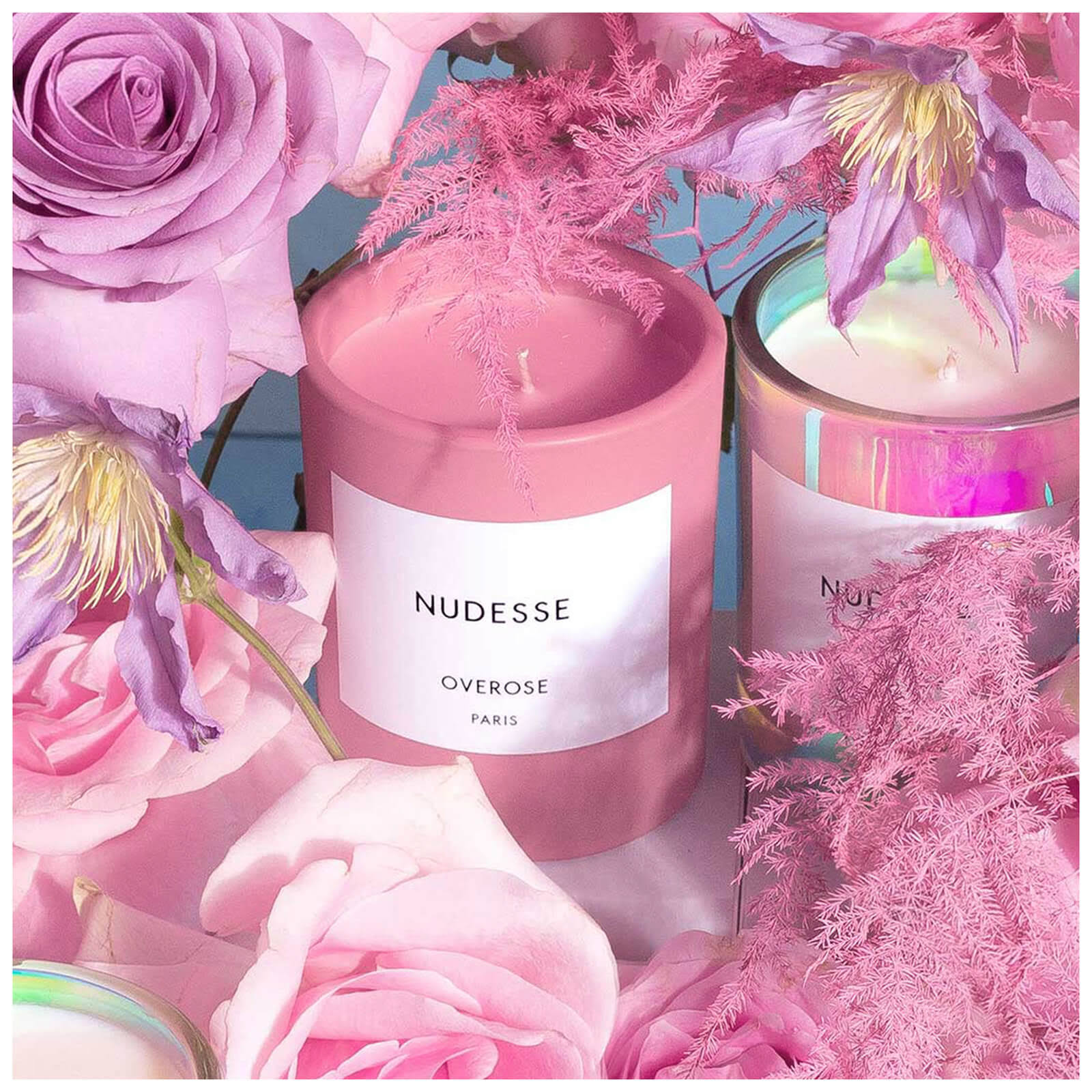 Pink Scented Candle, 8.4 oz X71628