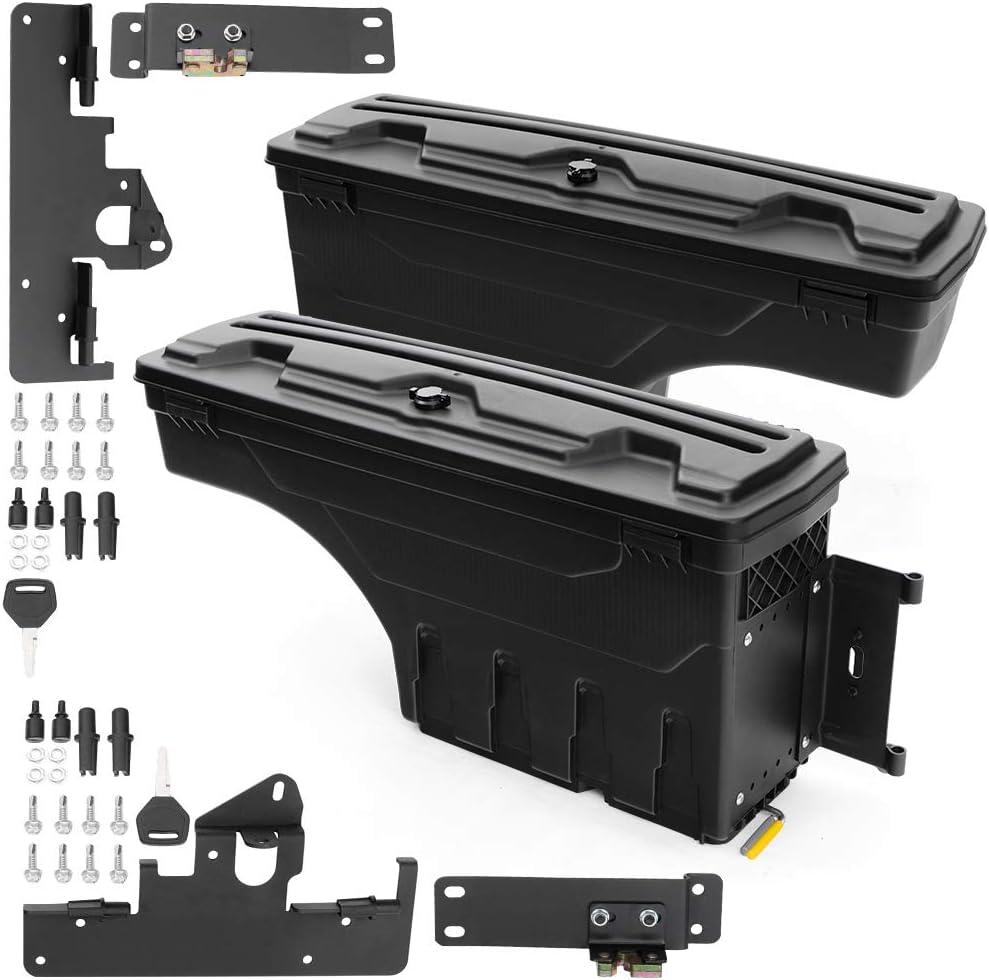 Truck Bed Storage Box for Toyota Tacoma 2005-2020, 2Pcs O94062