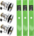 Spindle with Pulley High Lift Blade Kit for Husqvarna 52 inch Cut Q633402