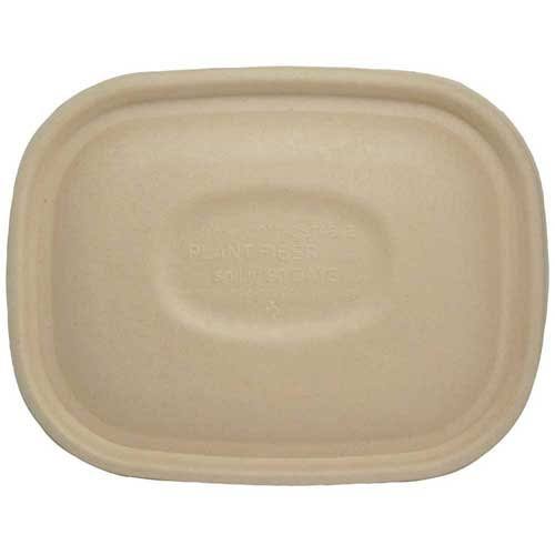 Compostable Plant Fiber Box Lid, 8.8 x 6.8 inch, 400 per Case U378